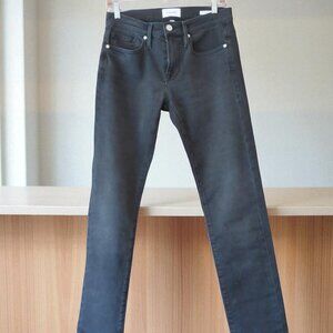L'Homme Slim in Noir (Black) Men's 28, Mid Rise/Slim Straight Leg Jeans, NWOT